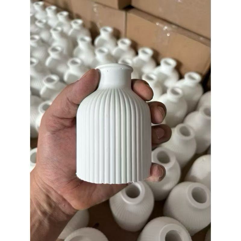 Kit com 15 Vasos de Gesso